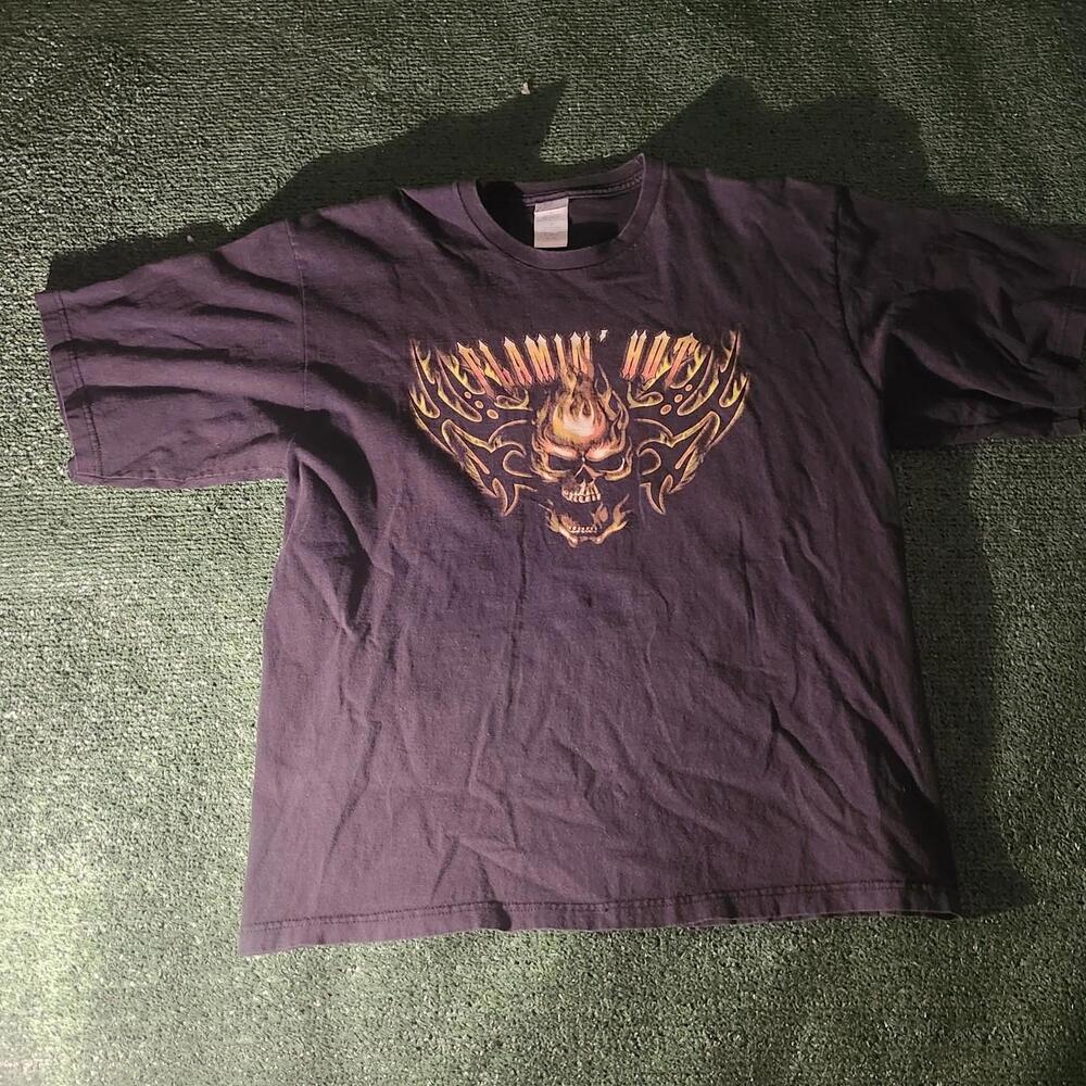 Vintage 00's No boundaries "Flamin Hot" Tee